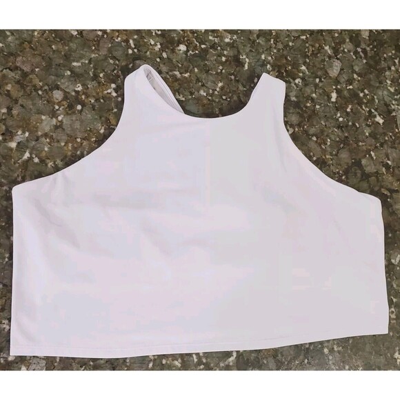 Athleta Women's Conscious Crop Bra Plus Size 3X DD+ Light Lavender - Picture 6 of 16